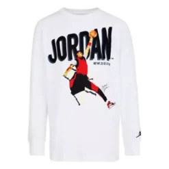 Boys' Jordan MVP Breakout Log Sleeve T-Shirt