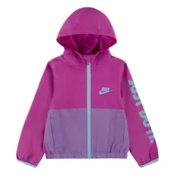 Girls' Toddler Nike "Just Do It" Windrunner Jacket 14 Girls' Toddler Nike "Just Do It" Windrunner Jacket -Famous Clothing Store 82566485584 5
