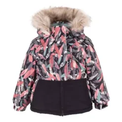 Girls' Nano Nadine Print Winter Jacket