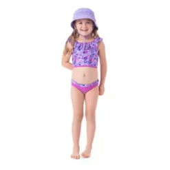 Toddler Girls' Nano High Neck Ruffle Unicorn Midkini Set Swimsuit -Famous Clothing Store 82996840790 2