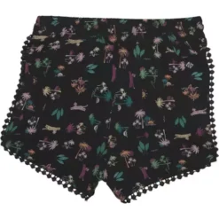 Girls' Nano All Over Print Cat Palms Fashion Shorts
