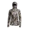 Women's Sitka Fanatic 1/4 Zip Hoodie
