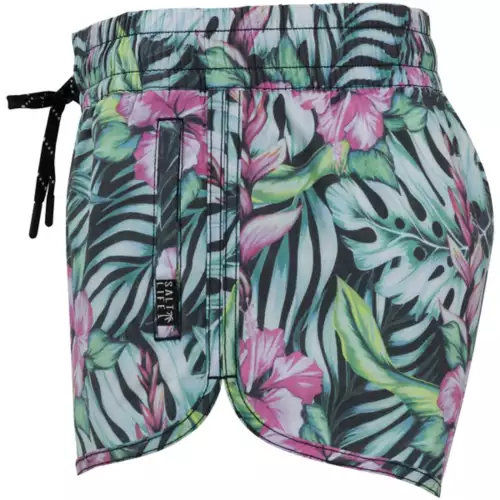 Women's Salt Life Blue Hawaiian Hybrid Shorts 5 Women's Salt Life Blue Hawaiian Hybrid Shorts - Image 3