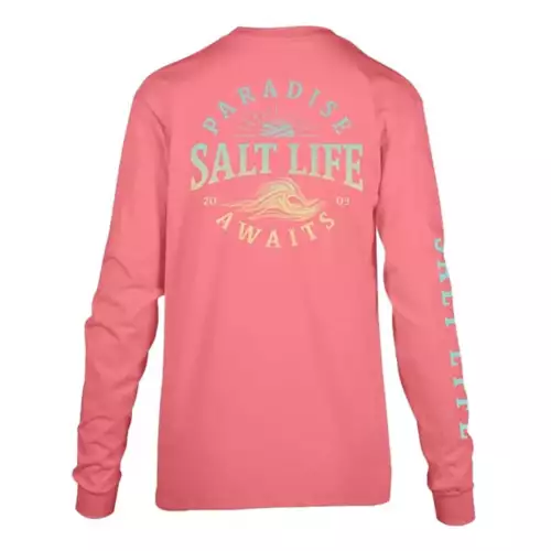 Women's Salt Life Awaiting Paradise Long Sleeve T-Shirt 4 Women's Salt Life Awaiting Paradise Long Sleeve T-Shirt - Image 2
