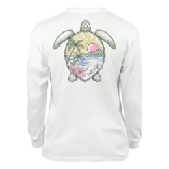 Girls' Salt Life Scenic Turtle Long Sleeve T-Shirt